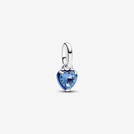 CHARM MINI PENDENTE BLU CHAKRA HEART PANDORA ME 793042C02 PANDORA