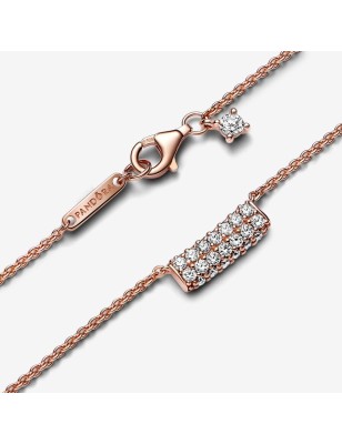 COLLANA PAVE' FASCIA DOPPIA DONNA PANDORA  382621C01-45 PANDORA