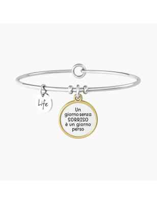 BRACCIALE RIGIDO UN GIORNO SENZA SORRISO DONNA KIDULT  732150 KIDULT