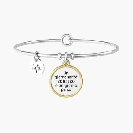 BRACCIALE RIGIDO UN GIORNO SENZA SORRISO DONNA KIDULT  732150 KIDULT