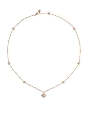 COLLANA IN ORO ROSA E DIAMANTI DONNA GUCCI FLORA YBB70239300100U GUCCI