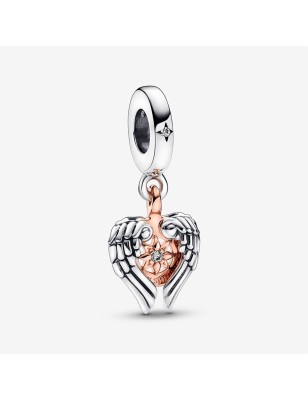 CHARM PENDENTE PENDENTE ALI D'ANGELO E BUSSOLA DONNA PANDORA 