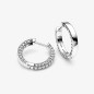 ORECCHINI CERCHI PAVE DONNA PANDORA TIMELESS