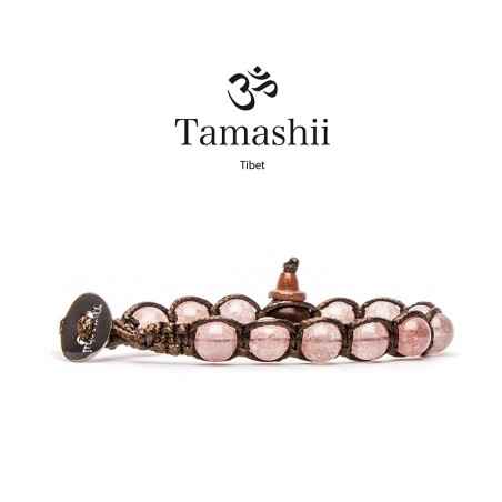 BRACCIALE QUARZO STRAWBERRY TAMASHII 8 MM BHS900-243 TAMASHII