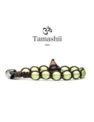 BRACCIALE GIADA VERDE TAMASHII 1 GIRO BHS900-197 TAMASHII