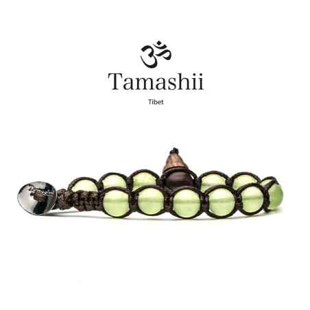 BRACCIALE GIADA VERDE TAMASHII 1 GIRO BHS900-197 TAMASHII