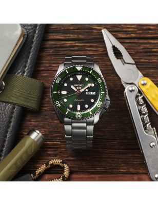 OROLOGIO VERDE UOMO SEIKO 5 SPORTS SRPD63K1 SEIKO