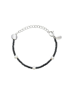 BRACCIALE EMATITE PERLE NATURALI B ROCKS DONNA BREIL 