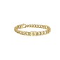 BRACCIALE ACCIAIO IP GOLD LOGOMANIA UOMO BREIL 