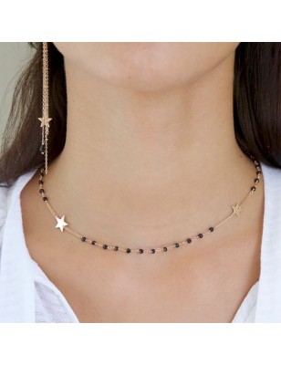 COLLANA ROSARIO SPINELLO STELLE DONNA MAMAN ET SOPHIE 