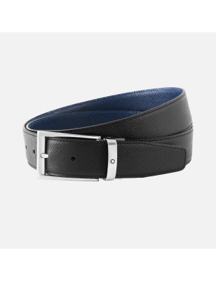 CINTURA REVERSIBILE NERA BLU UOMO MONTBLANC SARTORIAL