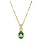 COLLANA STILLA TAGLIO PEAR VERDE DONNA SWAROVSKI 