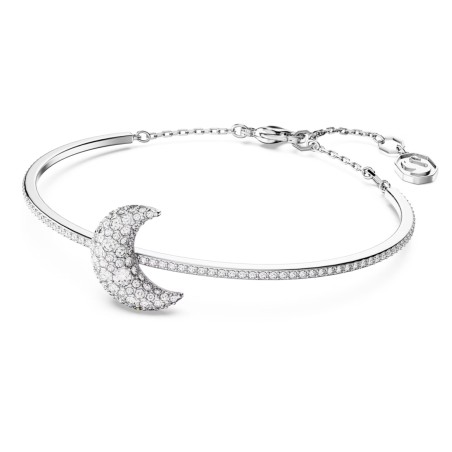 BRACCIALE RIGIDO LUNA BIANCO DONNA SWAROVSKI 