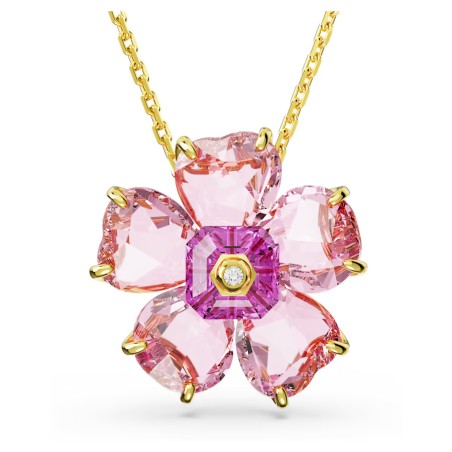 COLLANA FLORERE FIORE ROSA DONNA SWAROVSKI  5650569 SWAROVSKI