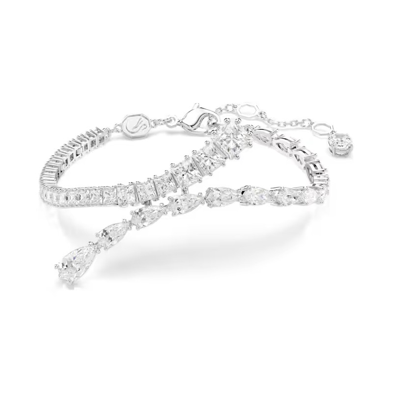 BRACCIALE MATRIX BIANCO TAGLIO MISTO DONNA SWAROVSKI 