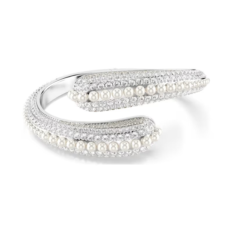 BRACCIALE RIGIDO SUBLIMA BIANCO MIS.M DONNA SWAROVSKI 