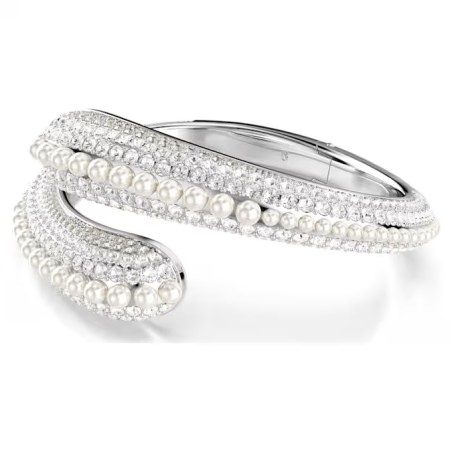 BRACCIALE RIGIDO SUBLIMA BIANCO MIS.M DONNA SWAROVSKI 