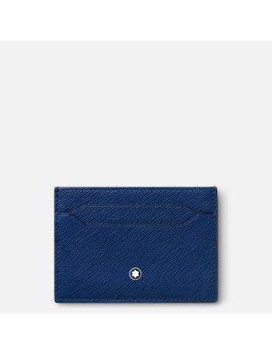 PORTA CARTE DI CREDITO BLU UOMO MONTBLANC SARTORIAL