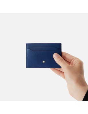 PORTA CARTE DI CREDITO BLU UOMO MONTBLANC SARTORIAL 130814 MONTBLANC