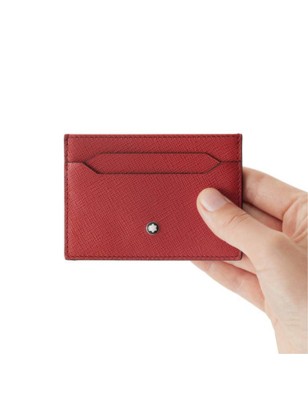 PORTA CARTE DI CREDITO ROSSO MONTBLANC SARTORIAL 130831 MONTBLANC