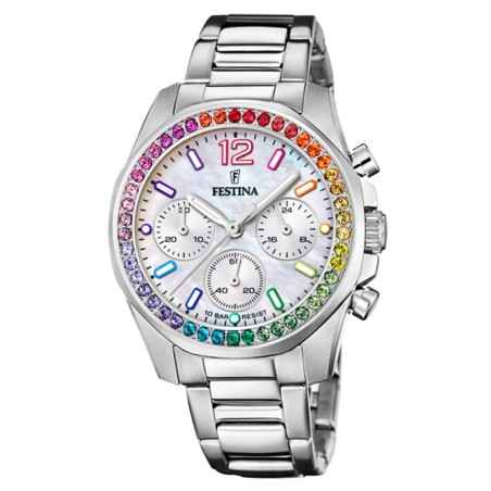 OROLOGIO RAIMBOW DONNA FESTINA BOYFRIEND COLLECTION F20606/2 FESTINA