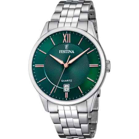 OROLOGIO 43MM VERDE UOMO FESTINA CLASSICS F20425/7 FESTINA