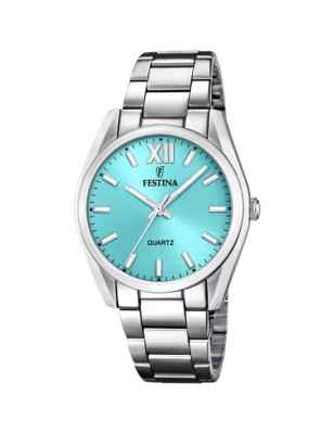 OROLOGIO AZZURRO 36MM DONNA FESTINA BOYFRIEND COLLECTION F20622/D FESTINA