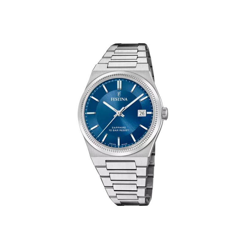 OROLOGIO SWISS MADE BLU 40MM UOMO FESTINA 