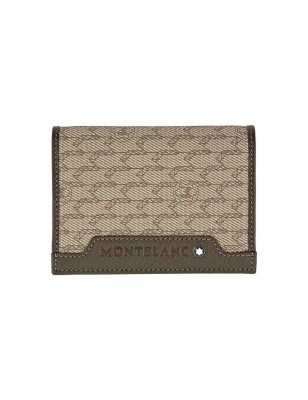 PORTA CARTE DI CREDITO SIGNATURE STONE BROWN UOMO-DONNA MONTBLANC 