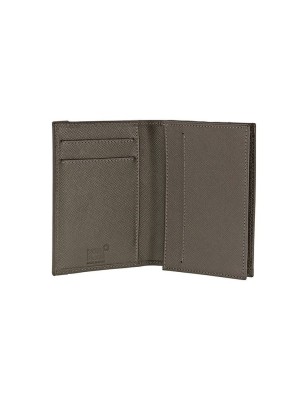 PORTA CARTE DI CREDITO SIGNATURE STONE BROWN UOMO-DONNA MONTBLANC  111108 MONTBLANC