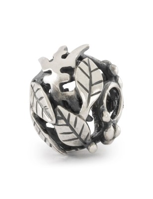 BEAD LONGEVITY FOGLIE DONNA TROLLBEADS  TAGBE-60012 TROLLBEADS