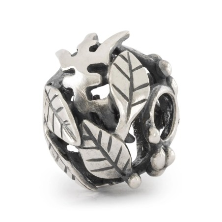 BEAD LONGEVITY FOGLIE DONNA TROLLBEADS  TAGBE-60012 TROLLBEADS