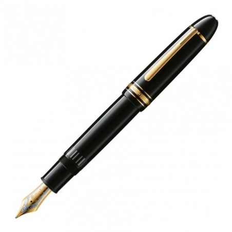 PENNA STILOGRAFICA IN RESINA NERA PENNINO IN ORO UOMO MONTBLANC MEISTERSTUCK 10574 MONTBLANC