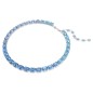 COLLANA TENNIS MILLENIA SFUMATURA BLU DONNA SWAROVSKI 