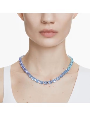 COLLANA TENNIS MILLENIA SFUMATURA BLU DONNA SWAROVSKI  5694136 SWAROVSKI