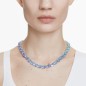 COLLANA TENNIS MILLENIA SFUMATURA BLU DONNA SWAROVSKI 