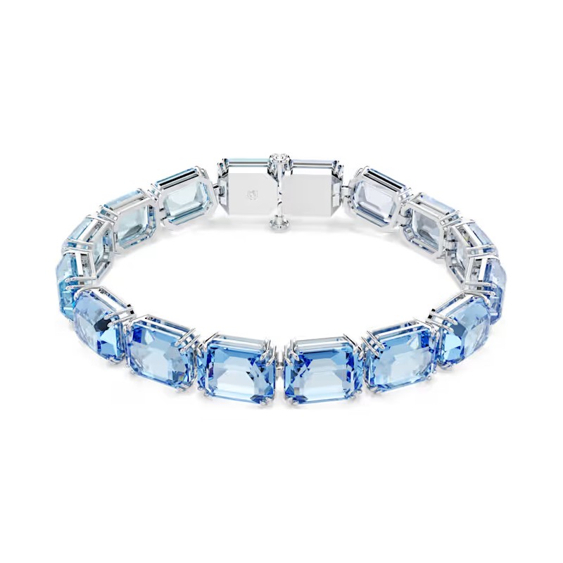 BRACCIALE TENNIS MILLENIA SFUMATURA BLU DONNA SWAROVSKI 