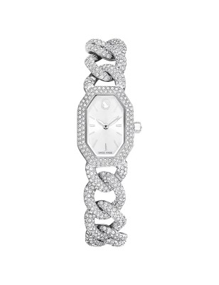 OROLOGIO DEXTERA CHAIN TONO ARGENTATO DONNA SWAROVSKI  5668899 SWAROVSKI