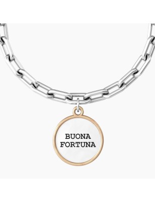 BRACCIALE QUADRIFOGLIO BUONA FORTUNA DONNA KIDULT 731927 KIDULT