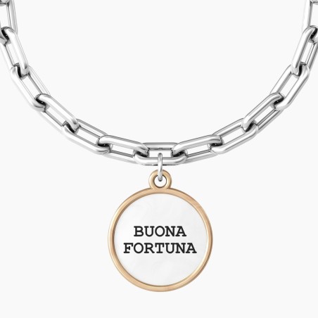 BRACCIALE QUADRIFOGLIO BUONA FORTUNA DONNA KIDULT