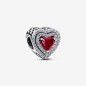 CHARM CUORE ROSSO E PAVE' DONNA PANDORA 