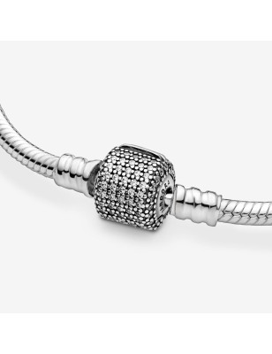 BRACCIALE MOMENTS PAVE' MIS.17 DONNA PANDORA  590723CZ-17 PANDORA