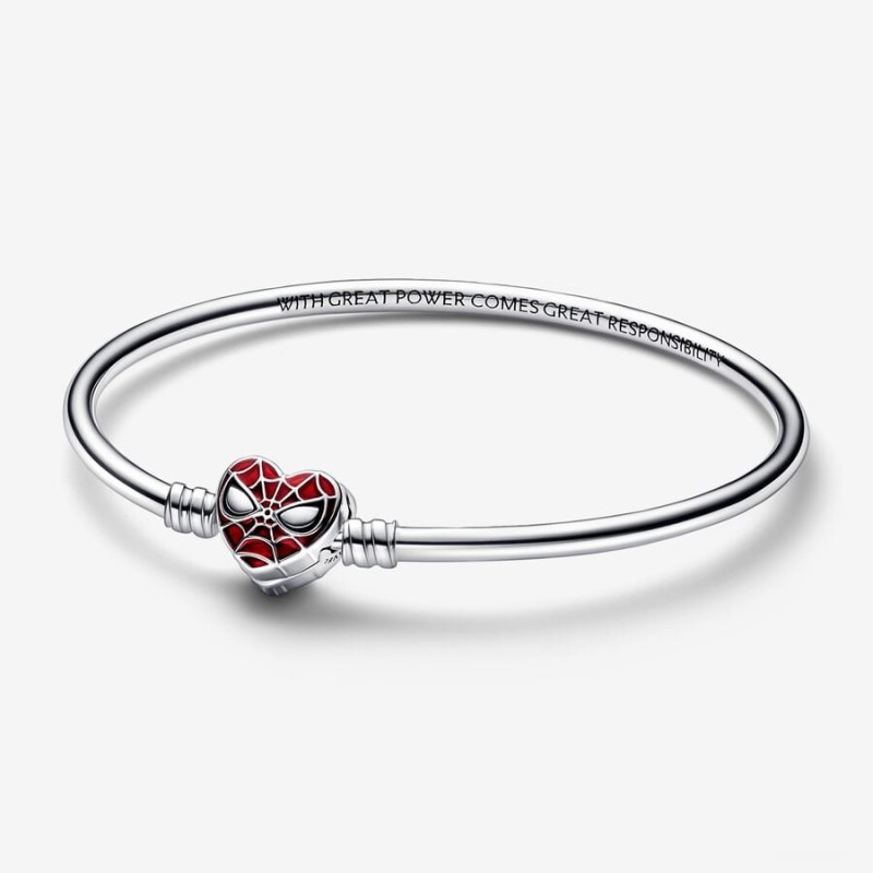 BRACCIALE RIGIDO SPIDER MAN MIS.19 DONNA PANDORA 