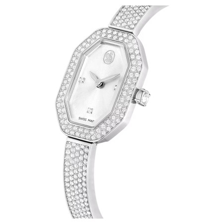 OROLOGIO DEXTERA BANGLE RODIO DONNA SWAROVSKI 