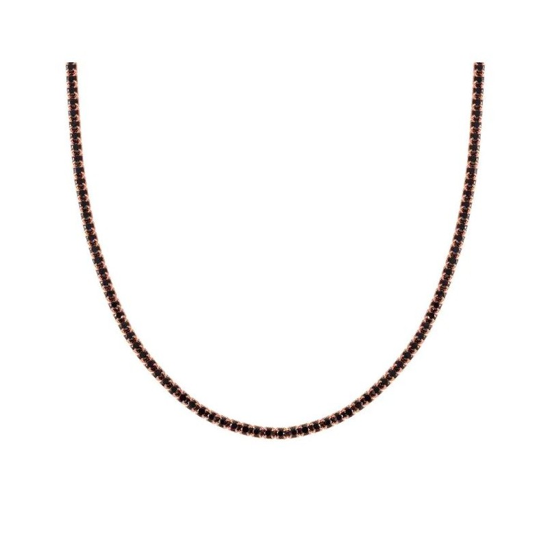 COLLANA CHIC&CHARM ZIRCONI NERI DONNA NOMINATION 