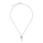 COLLANA IN ARGENTO PENDENTE CHIAVE DONNA GUCCI GG MARMONT