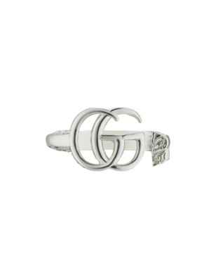 ANELLO IN ARGENTO CON CHIAVE DONNA GUCCI GG MARMONT YBC627760002012 GUCCI