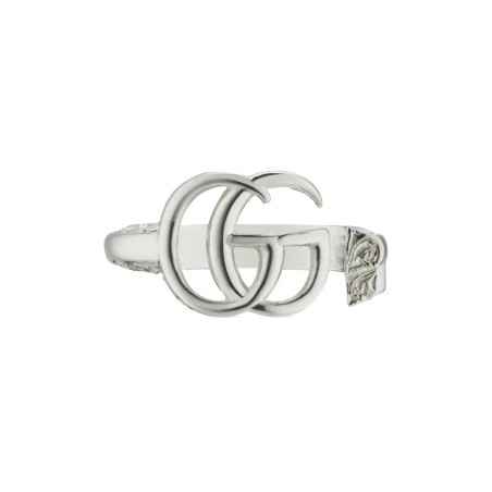 ANELLO IN ARGENTO CON CHIAVE DONNA GUCCI GG MARMONT YBC627760002012 GUCCI