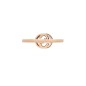 ANELLO ORO ROSA DIAMANTI DONNA GUCCI INTERLOCKING G