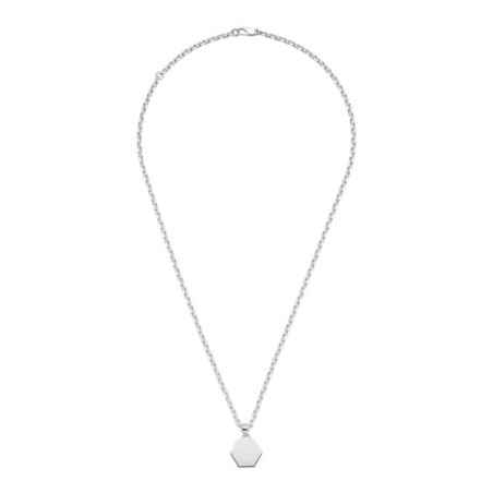 COLLANA IN ARGENTO UOMO-DONNA GUCCI TRADEMARK